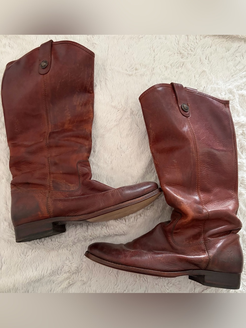 Frye 8.5 Melissa Button Riding Boot - Picture 3 of 7